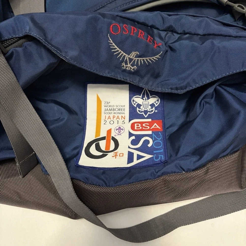 Osprey Transporter Duffle Bag Backpack BSA World Scout Jamboree Hiking Camping